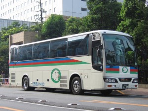 西武観光バス「Lions Express」予備車両　1410(H24.04.25作成) 